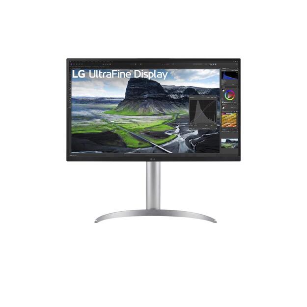 LCD Monitor|LG|27UQ850V-W|27 |Business/4K|Panel IPS|3840x2160|16:9|60 Hz|5 ms|Speakers|Pivot|Height adjustable|Tilt|27UQ850V-W