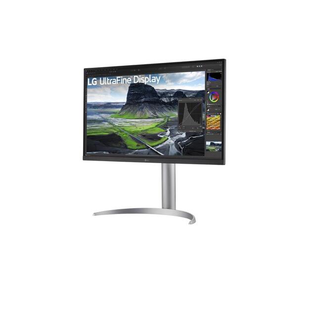 LCD Monitor|LG|27UQ850V-W|27 |Business/4K|Panel IPS|3840x2160|16:9|60 Hz|5 ms|Speakers|Pivot|Height adjustable|Tilt|27UQ850V-W