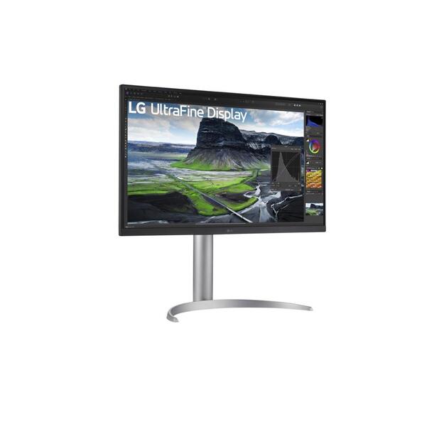 LCD Monitor|LG|27UQ850V-W|27 |Business/4K|Panel IPS|3840x2160|16:9|60 Hz|5 ms|Speakers|Pivot|Height adjustable|Tilt|27UQ850V-W