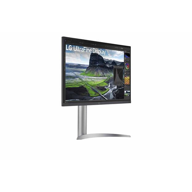 LCD Monitor|LG|27UQ850V-W|27 |Business/4K|Panel IPS|3840x2160|16:9|60 Hz|5 ms|Speakers|Pivot|Height adjustable|Tilt|27UQ850V-W 7