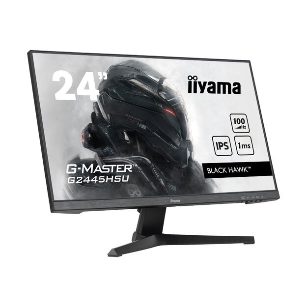 LCD Monitor|IIYAMA|G2445HSU-B1|24 |Panel IPS|1920x1080|16:9|100Hz|Matte|1 ms|Speakers|Tilt|Colour Black|G2445HSU-B1