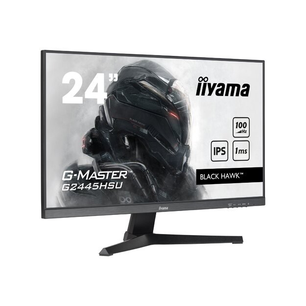 LCD Monitor|IIYAMA|G2445HSU-B1|24 |Panel IPS|1920x1080|16:9|100Hz|Matte|1 ms|Speakers|Tilt|Colour Black|G2445HSU-B1