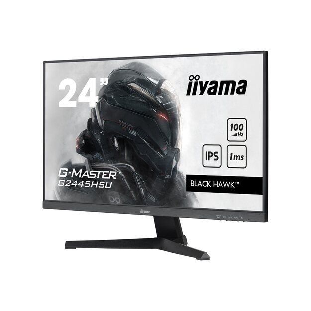 LCD Monitor|IIYAMA|G2445HSU-B1|24 |Panel IPS|1920x1080|16:9|100Hz|Matte|1 ms|Speakers|Tilt|Colour Black|G2445HSU-B1