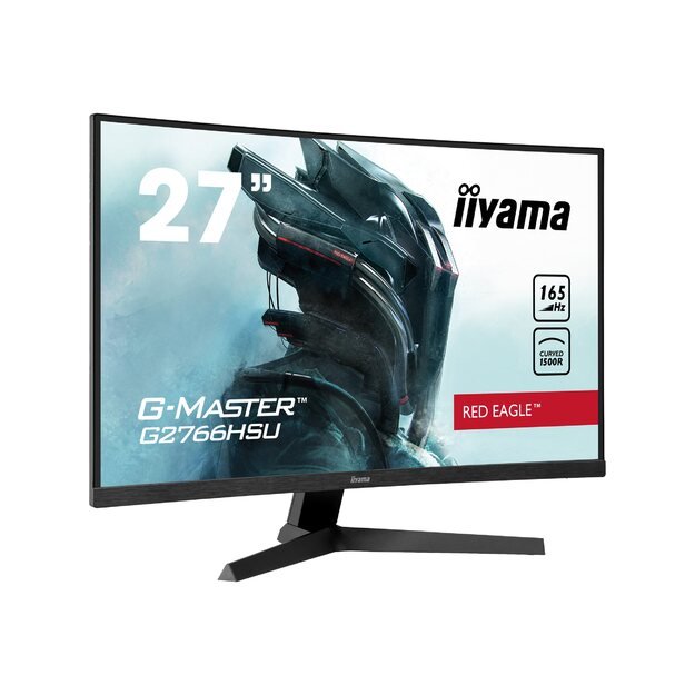 LCD Monitor|IIYAMA|G2766HSU-B1|27 |Gaming/Curved|Panel VA|1920x1080|16:9|165Hz|Matte|1 ms|Speakers|G2766HSU-B1