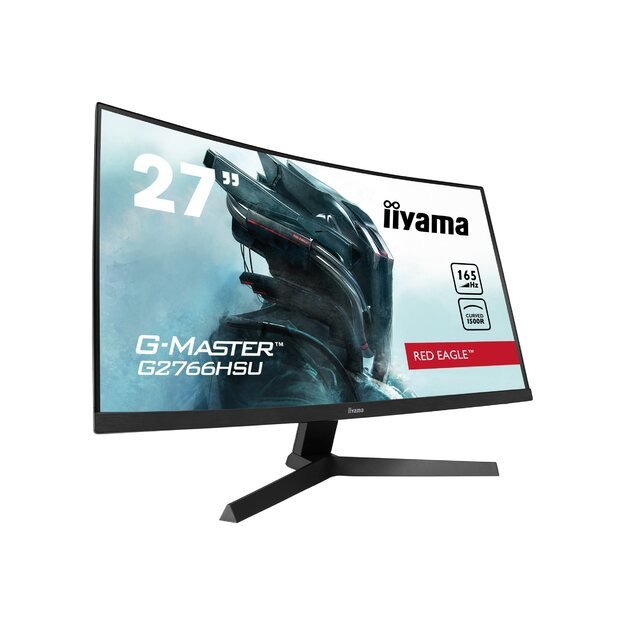 LCD Monitor|IIYAMA|G2766HSU-B1|27 |Gaming/Curved|Panel VA|1920x1080|16:9|165Hz|Matte|1 ms|Speakers|G2766HSU-B1