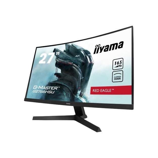 LCD Monitor|IIYAMA|G2766HSU-B1|27 |Gaming/Curved|Panel VA|1920x1080|16:9|165Hz|Matte|1 ms|Speakers|G2766HSU-B1