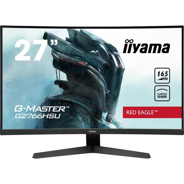 LCD Monitor|IIYAMA|G2766HSU-B1|27 |Gaming/Curved|Panel VA|1920x1080|16:9|165Hz|Matte|1 ms|Speakers|G2766HSU-B1