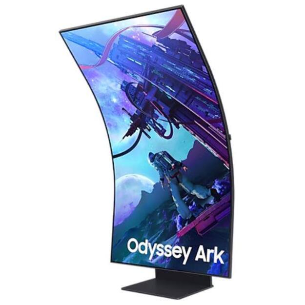 LCD Monitor|SAMSUNG|55 |Gaming/Curved|Panel VA|3840x2160|16:9|165Hz|Matte|1 ms|Speakers|Pivot|Height adjustable|Tilt|Colour Black|LS55CG970NUXDU