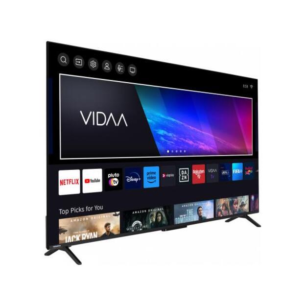 TV Set|TOSHIBA|65 |4K/Smart|3840x2160|Wireless LAN|Bluetooth|Android TV|Black|65QV2463DG