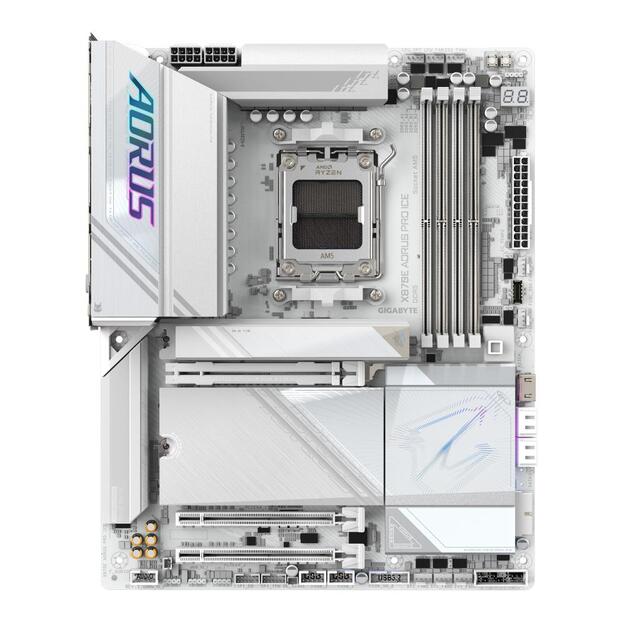 GIGABYTE X870E AORUS PRO ICE AM5 ATX MB 1