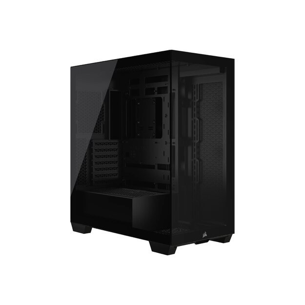 CORSAIR 3500X Tempered Glass Mid-Tower PC Case Black