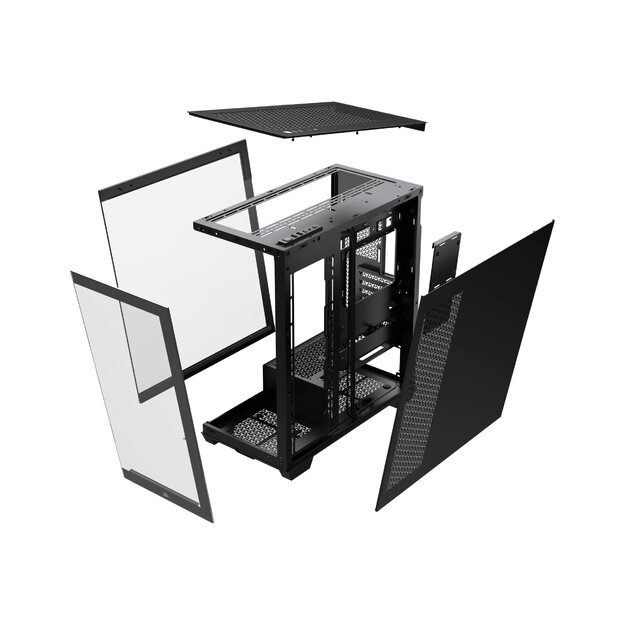 CORSAIR 3500X Tempered Glass Mid-Tower PC Case Black