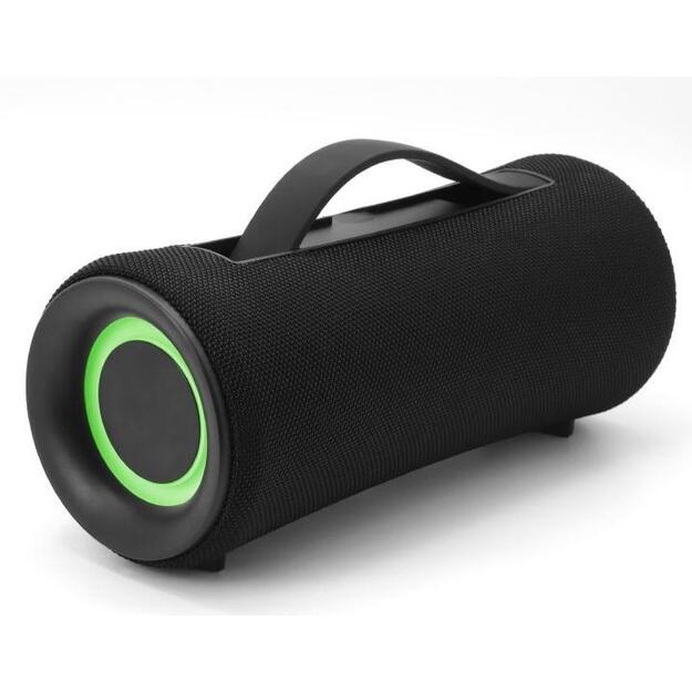 Portable Speaker|GEMBIRD|Black|Wireless|1xUSB-C|SPK-BT-LED-04