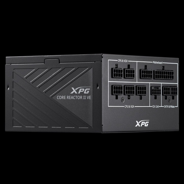 Power Supply|ADATA|XPG CORE REACTOR II VE|850 Watts|Efficiency 80 PLUS GOLD|COREREACTORIIVE850G-BKCEU