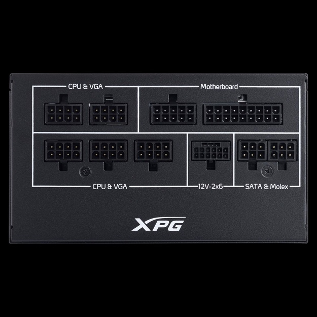 Power Supply|ADATA|XPG CORE REACTOR II VE|850 Watts|Efficiency 80 PLUS GOLD|COREREACTORIIVE850G-BKCEU