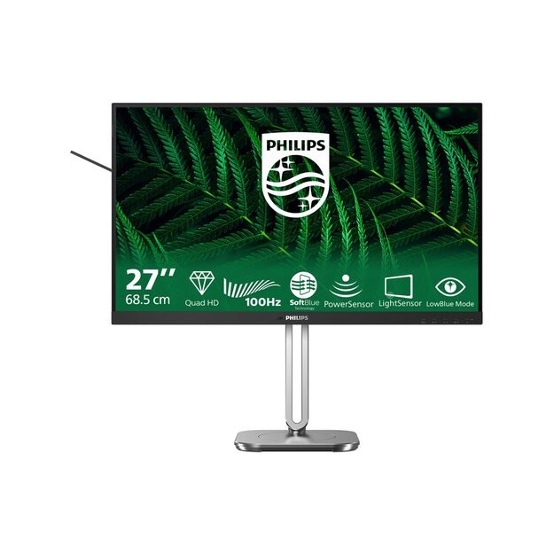 PHILIPS 27B2G5500/00 Monitor 27inch QHD LED 16:9 IPS 75Hz 2xHDMI 1.4 DP 1.2 11