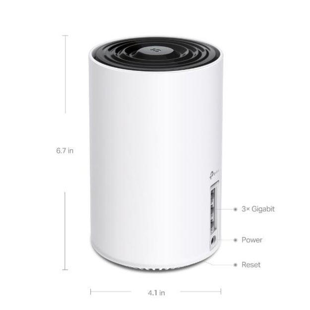 WRL MESH ROUTER 5400MBPS/DECO XE75(2-PACK) TP-LINK
