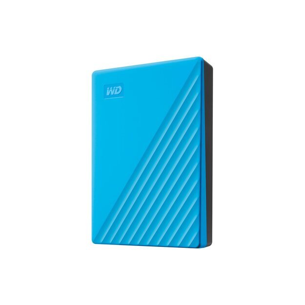 External HDD|WESTERN DIGITAL|My Passport|6TB|USB 2.0|USB 3.2|Sky Blue|WDBR9S0060BBL-WESN