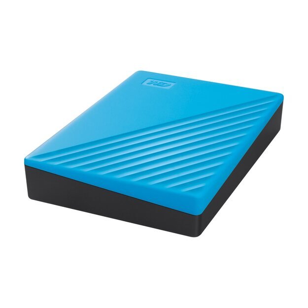 External HDD|WESTERN DIGITAL|My Passport|6TB|USB 2.0|USB 3.2|Sky Blue|WDBR9S0060BBL-WESN