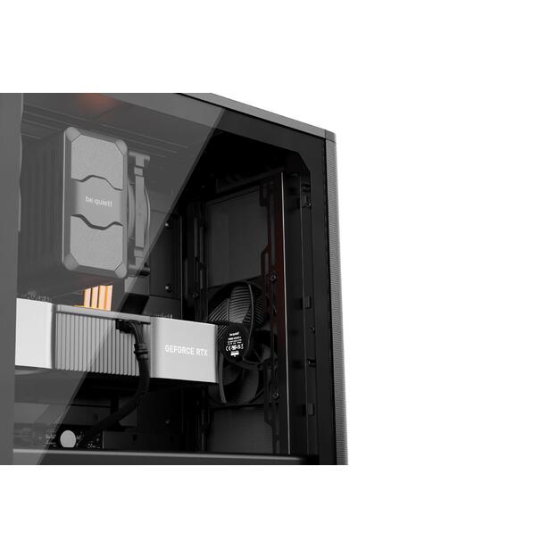 Case|BE QUIET|PURE BASE 501|MidiTower|Not included|ATX|MicroATX|MiniITX|Colour Black|BGW74 14