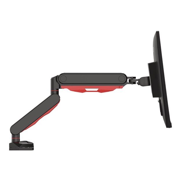 IIYAMA DSG3001C-R1 Gaming desk mount for single monitor with height adjustable VESA 75x75 or 100x100mm USB ports (P)