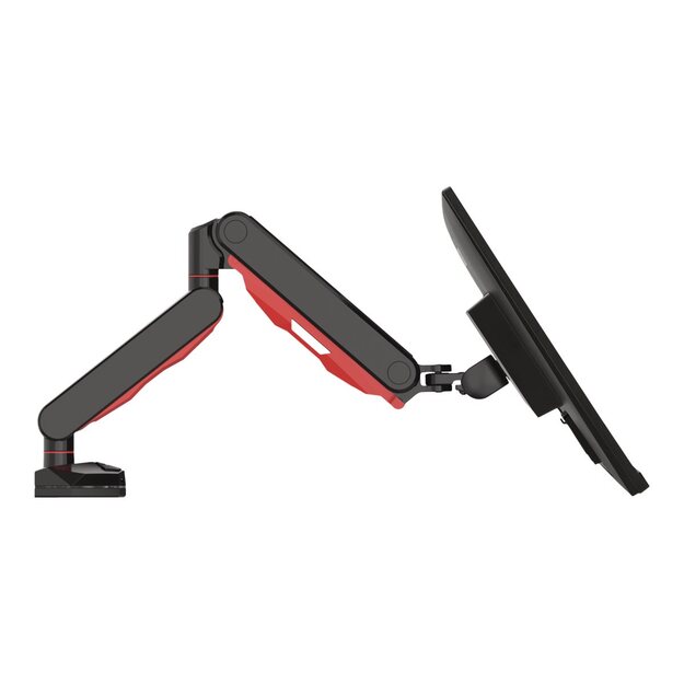 IIYAMA DSG3001C-R1 Gaming desk mount for single monitor with height adjustable VESA 75x75 or 100x100mm USB ports (P)