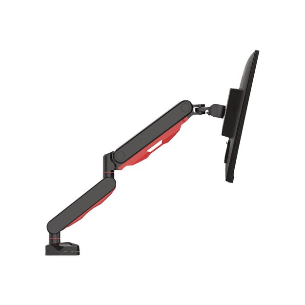 IIYAMA DSG3001C-R1 Gaming desk mount for single monitor with height adjustable VESA 75x75 or 100x100mm USB ports (P)