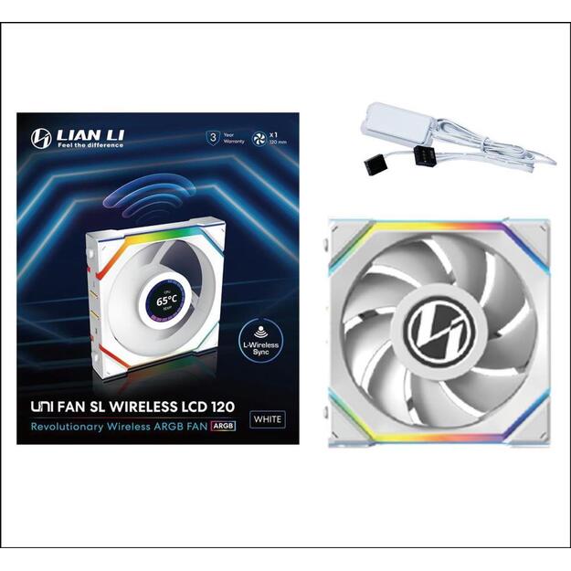 CASE FAN 120MM/G99.12SLLCD1W1W.00 LIAN LI