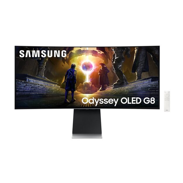 SAMSUNG LS34DG850SUXDU 34inch UWQHD Curved Odyssey OLED G8 Monitor 250cd/m2 0.03ms 2xHDMI 2xUSB 16