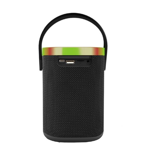 Portable Speaker|GEMBIRD|Portable/Wireless|Bluetooth|SPK-BT-LED-06