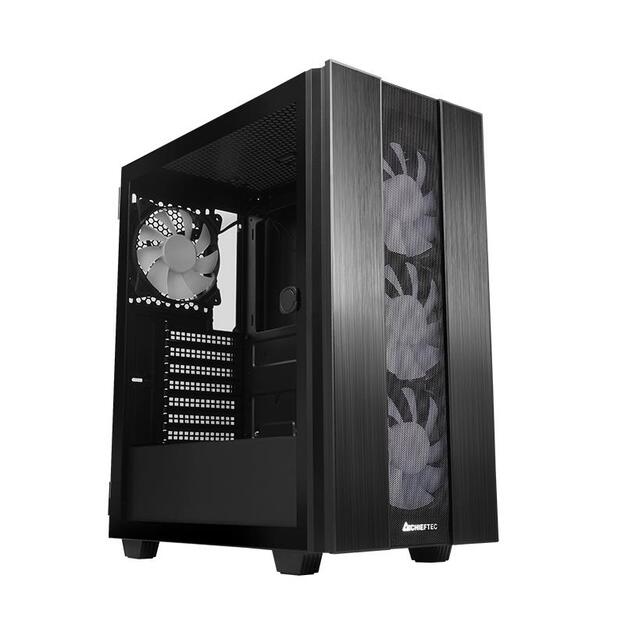 Case|CHIEFTEC|GS-02B-OP|MidiTower|Not included|ATX|MicroATX|MiniITX|Colour Black|GS-02B-OP 18