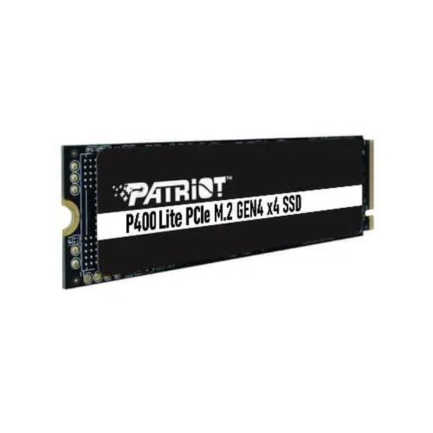 SSD|PATRIOT|P400 Lite|500GB|M.2|PCIE|NVMe|Write speed 2400 MBytes/sec|Read speed 3500 MBytes/sec|3.8mm|P400LP500GM28H