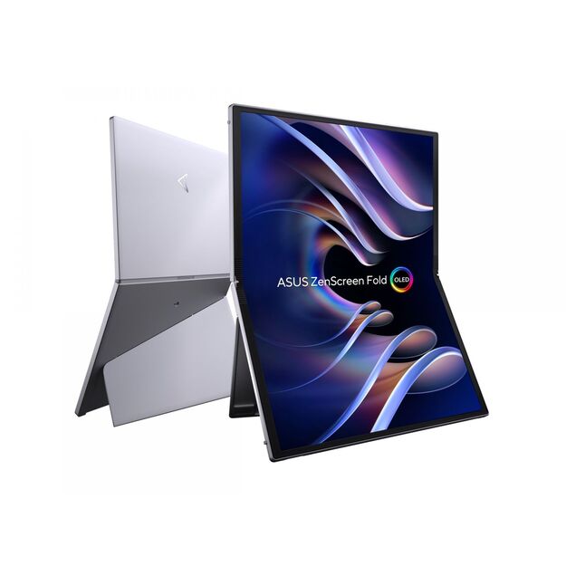 ASUS ZenScreen Fold OLED MQ17QH Portable Monitor 17.3inch OLED WUXGA 4:3 60Hz 350cd/m2 0.2ms Mini HDMI 2xUSB-C
