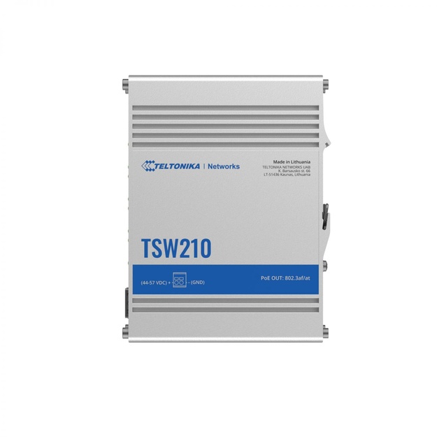 Switch|TELTONIKA|TSW210|8x10Base-T / 100Base-TX / 1000Base-T|2xSFP|TSW210