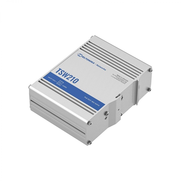 Switch|TELTONIKA|TSW210|8x10Base-T / 100Base-TX / 1000Base-T|2xSFP|TSW210
