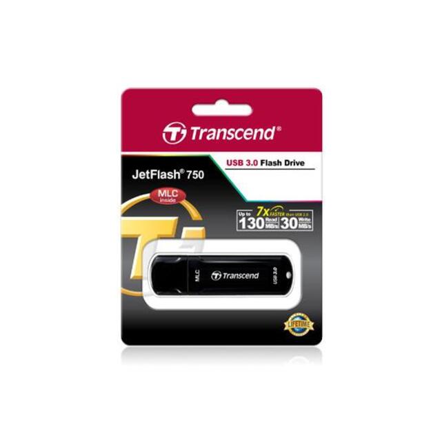 MEMORY DRIVE FLASH USB3 16GB/750 TS16GJF750K TRANSCEND 1