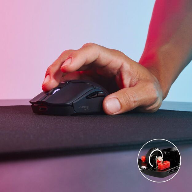 MOUSE USB OPTICAL HYPERX PF/HAS2 MINI WL BK 7D388AA HYPERX 23