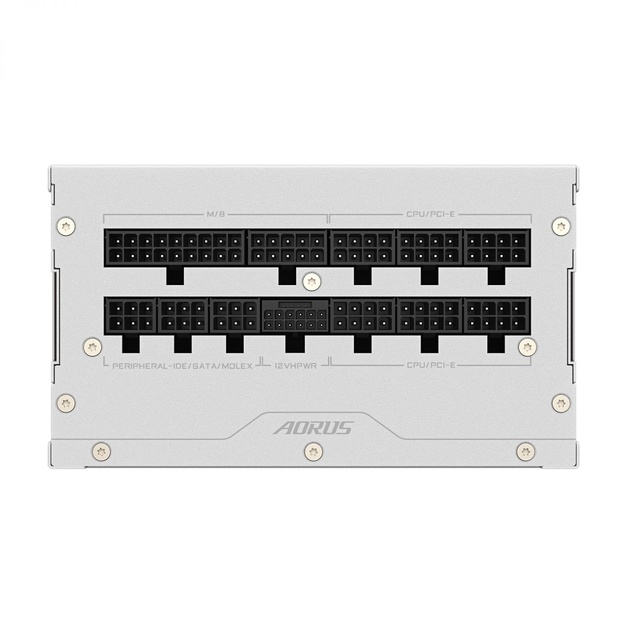 Power Supply|GIGABYTE|GP-AE1000PM PG5 ICE|1000 Watts|Efficiency 80 PLUS PLATINIUM|PFC Active|MTBF 100000 hours|GP-AE1000PMPG5ICE