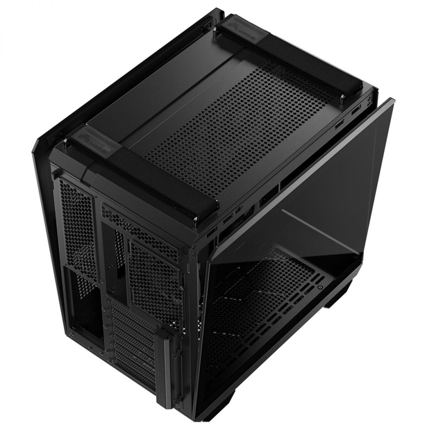 Case|ASUS|TUF Gaming GT502 Horizon|MidiTower|Case product features Transparent panel|Not included|ATX|MicroATX|MiniITX|Colour Black|TUFGAMINGGT502HORIZON