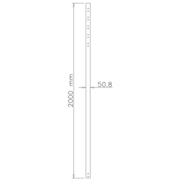 TV SET ACC MOUNT EXTENS. POLE/50KG FPMA-CP200BLACK NEOMOUNTS