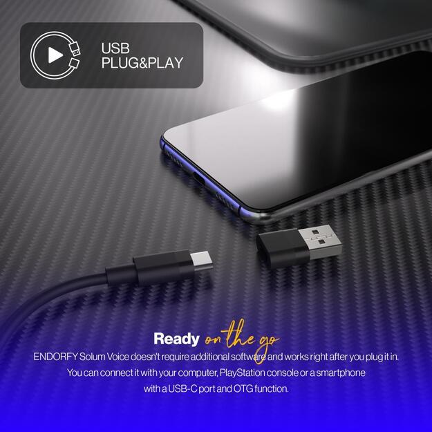 MICROPHONE SOLUM VOICE USB-C/EY1B014 ENDORFY 26