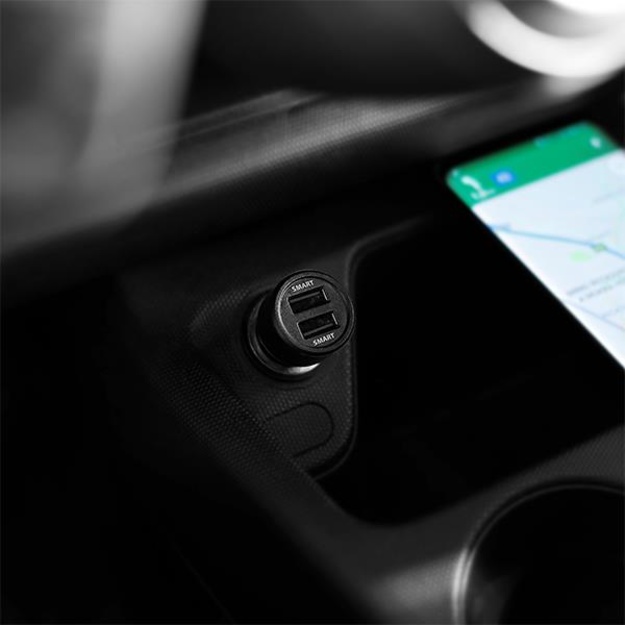 MOBILE CHARGER CAR USB 2PORT/24W PWC-5V5 AXAGON