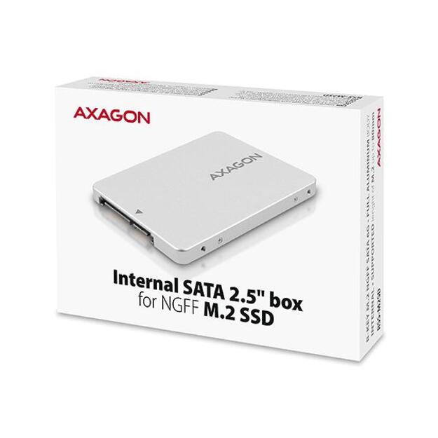 SSD ACC BRACKET BOX 2.5 /SILVER RSS-M2SD AXAGON 4