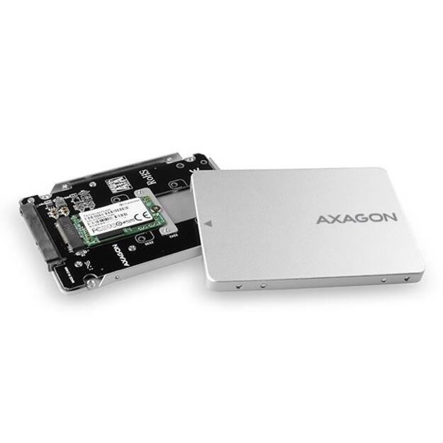 SSD ACC BRACKET BOX 2.5 /SILVER RSS-M2SD AXAGON 3