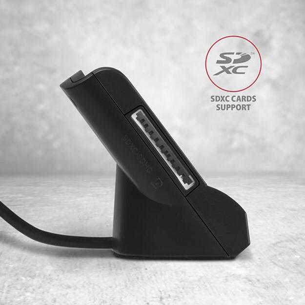 CARD READER STAND SMARTCARD/USB2.0 CRE-SM2 AXAGON 7