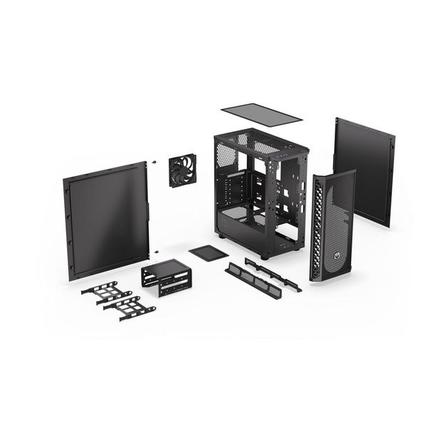 CASE MIDITOWER ATX W/O PSU/SIGN/300 SOLID EY2A003 ENDORFY