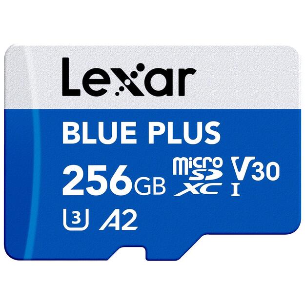MEMORY MICRO SDXC 256GB UHS-I/W/A LMSBLPL256G-BNANG LEXAR 1
