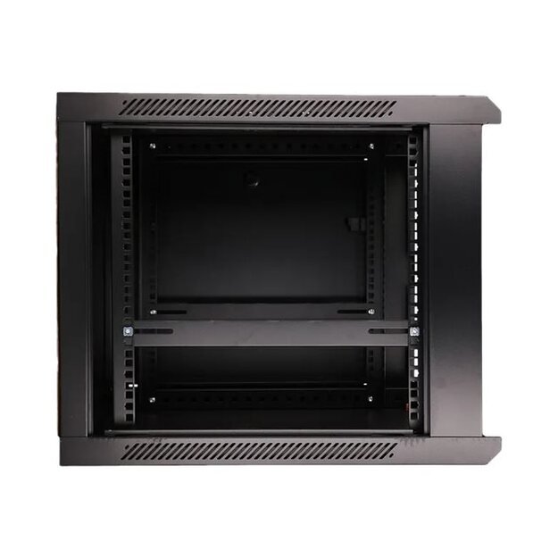 EXTRALINK 9U 600X600 wall-mounted rackmount cabinet black 5