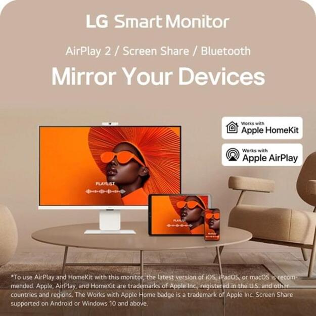 MONITOR LCD 32  IPS 4K/32U850SA-W LG 22