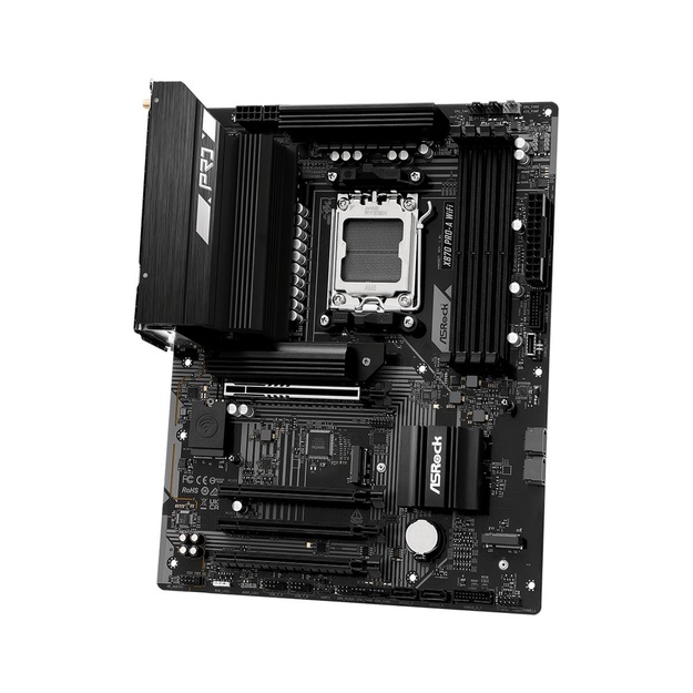 Mainboard|ASROCK|AMD X870|SAM5|ATX|Memory DDR5|Memory slots 4|X870PRO-AWIFI